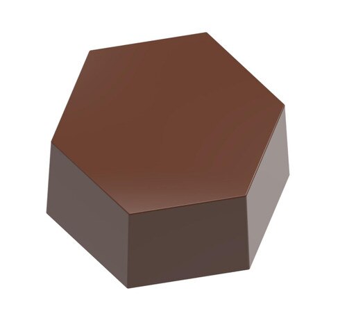 Chocolate World Mould Magnetic Hexagon